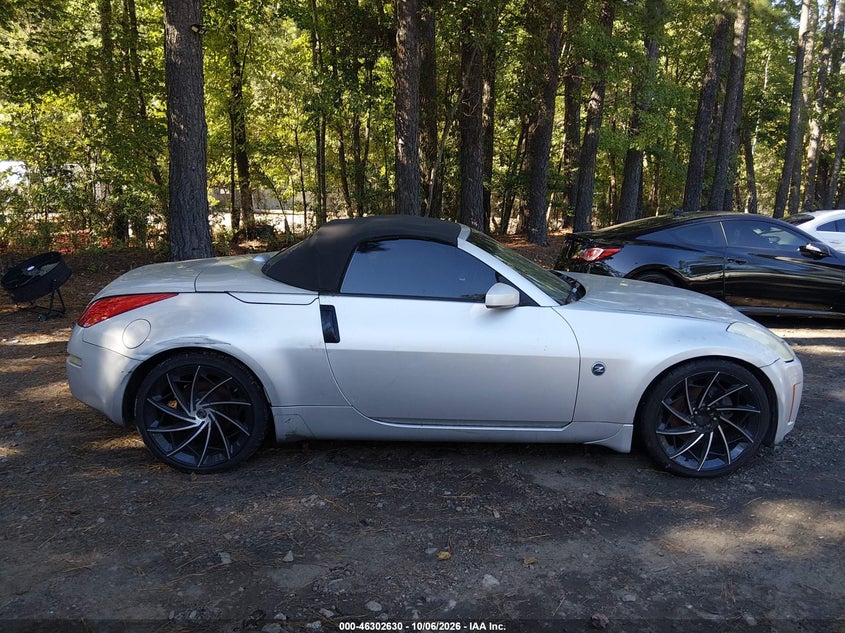 NISSAN 350Z 2008 VIN JN1BZ36A28M851238