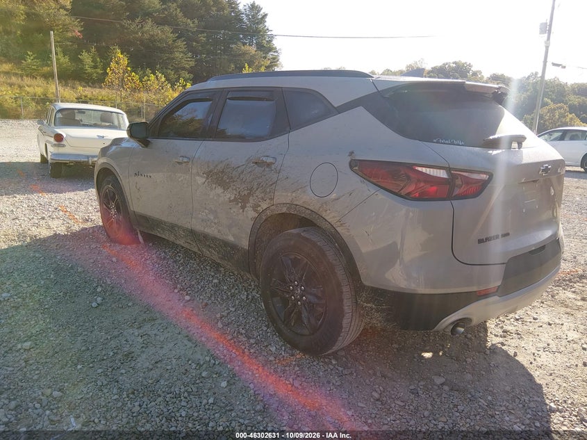 Vin: 3gnkbhr40ms554233, lot: 46802830, chevrolet blazer awd 2lt 20213