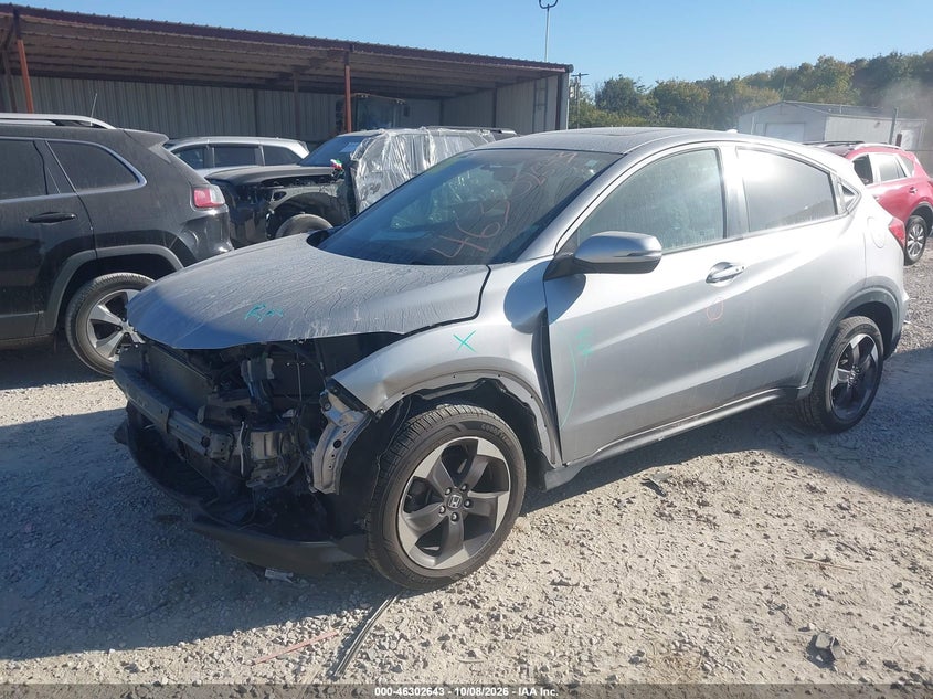Vin: 3czru6h52jg717179, lot: 46802842, honda hr-v ex 20182
