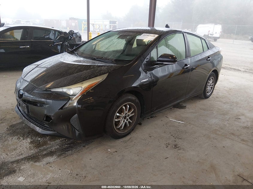 Vin: jtdkbrfu0j3587026, lot: 46802859, toyota prius two 20182
