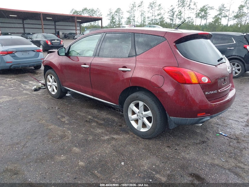 Vin: jn8az1mw1aw138261, lot: 46802894, nissan murano s 20103