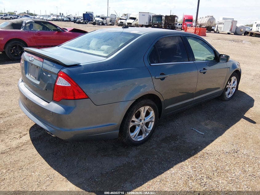 Vin: 3fahp0ha2cr258106, lot: 46802914, ford fusion se 20124