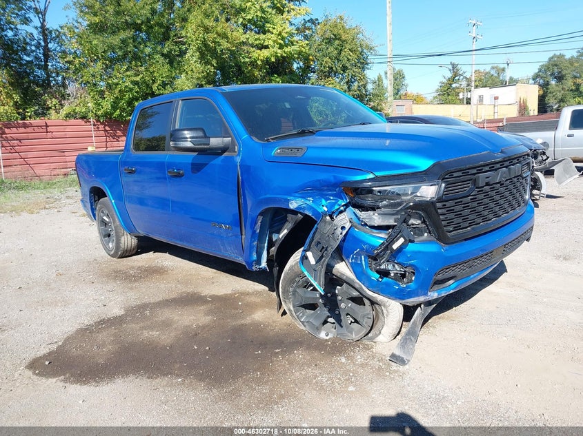 Vin: 1c6srffp6tn198782, lot: 46802917, ram 1500 big horn  4x4 5'7 box 20261