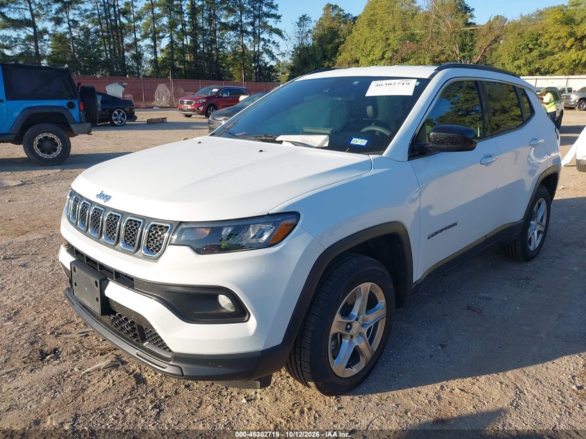 Vin: 3c4njdbn1pt518635, lot: 46802918, jeep compass latitude 4x4 20232