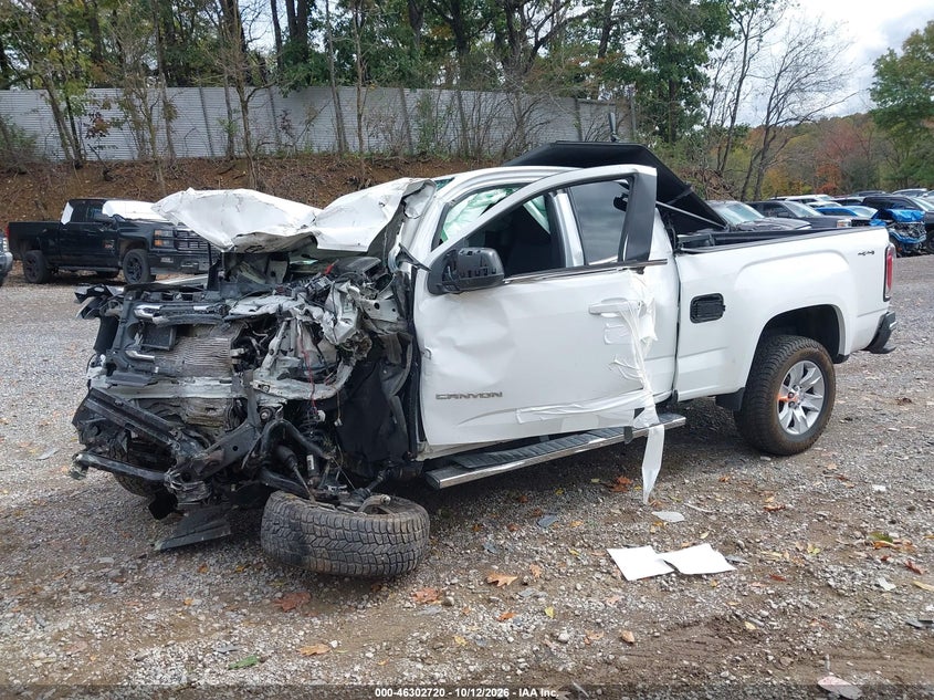 Vin: 1gth6ce3xg1279466, lot: 46802919, gmc canyon sle 20162