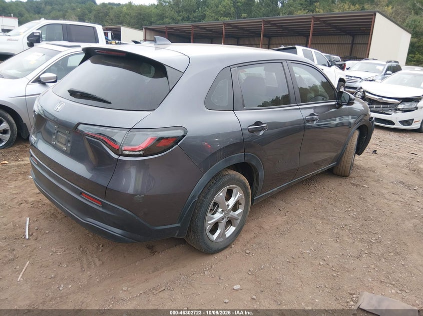 Vin: 3czrz1h38pm740754, lot: 46802922, honda hr-v 2wd lx 20234