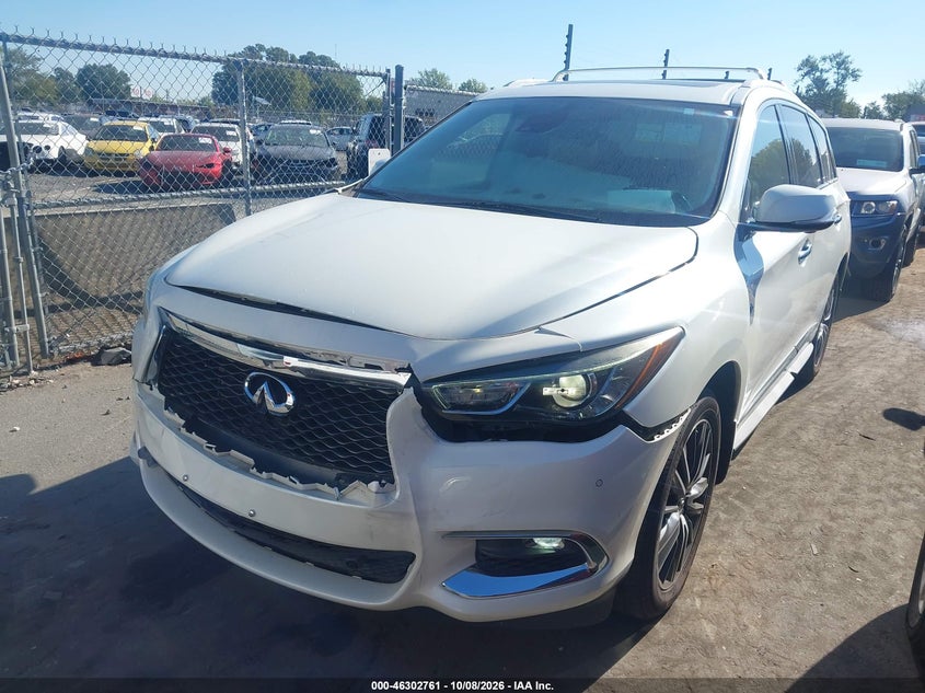 Vin: 5n1dl0mn8hc521312, lot: 46802960, infiniti qx60 20172