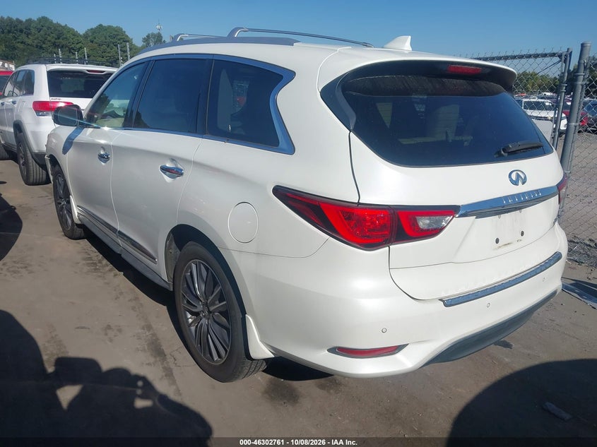 Vin: 5n1dl0mn8hc521312, lot: 46802960, infiniti qx60 20173