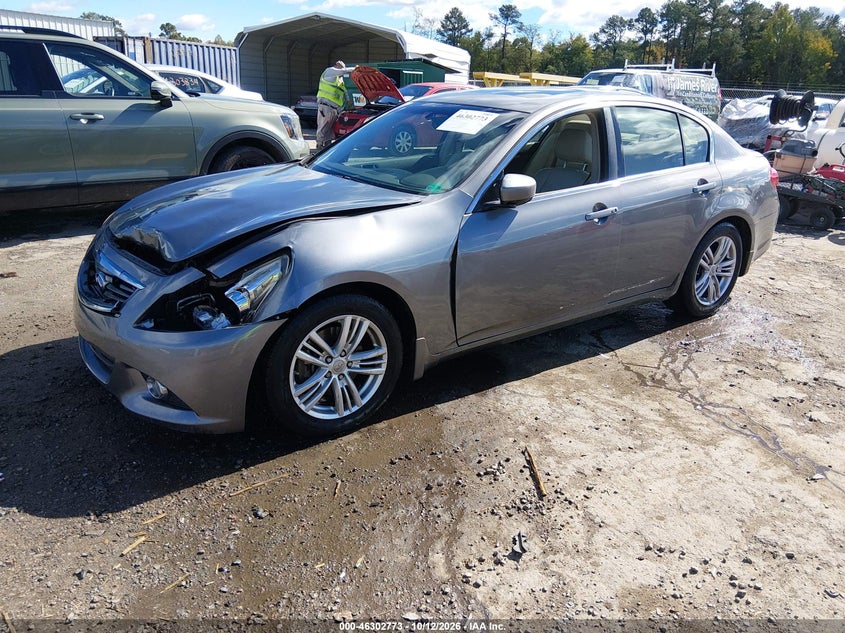 Vin: jn1cv6ap7dm301217, lot: 46802972, infiniti g37 journey 20132