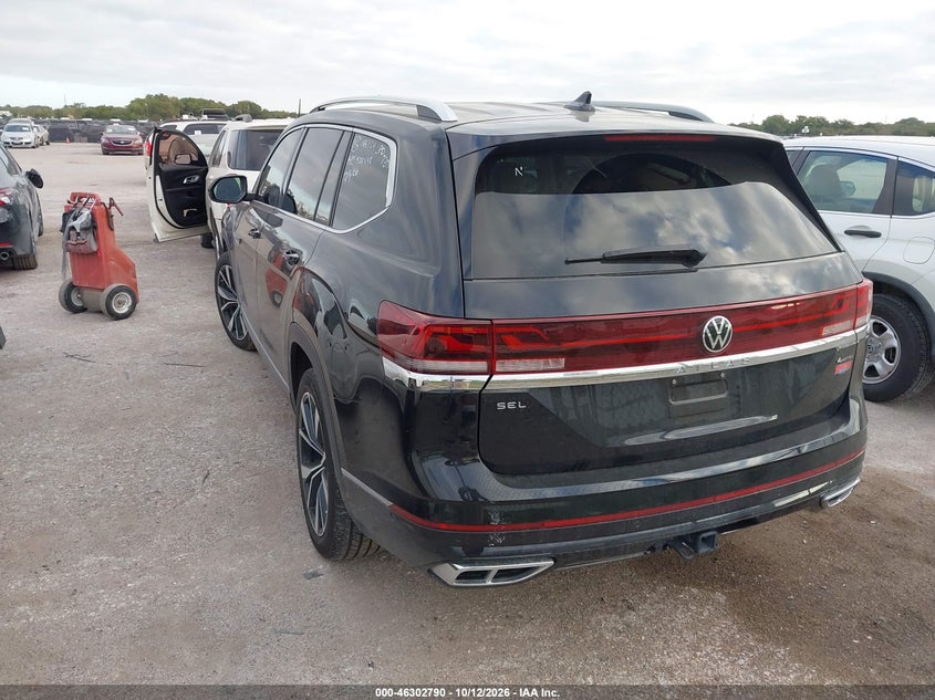 Vin: 1v2fr2ca1rc588548, lot: 46802989, volkswagen atlas 2.0t sel premium r-line 20243