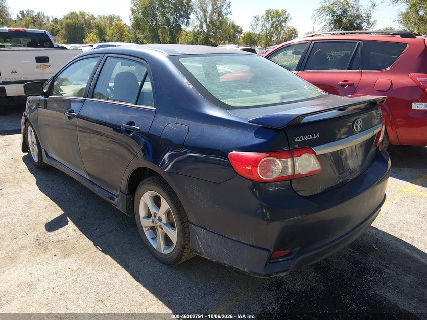 Vin: 5yfbu4ee6dp162316, lot: 46802990, toyota corolla s 20133