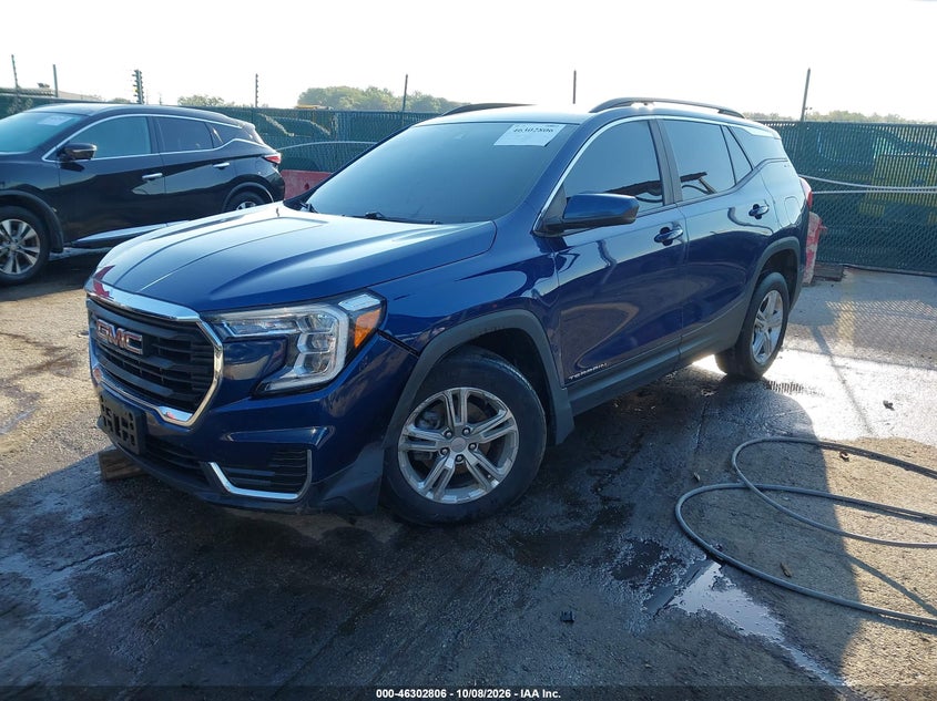 Vin: 3gkaltev5nl112518, lot: 46803005, gmc terrain awd sle 20222