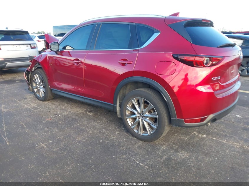 Vin: jm3kfadm5l1803760, lot: 46803015, mazda cx-5 grand touring 20203