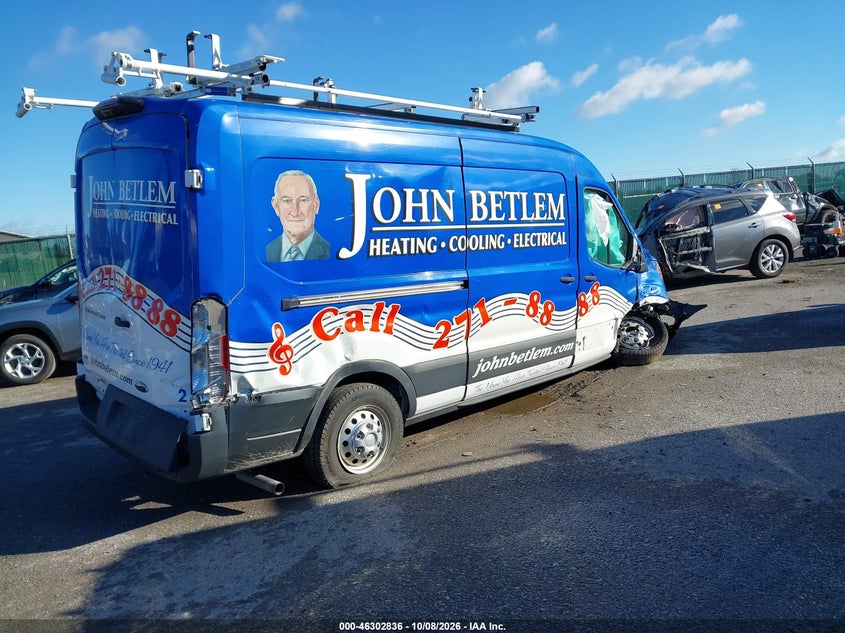 Vin: 1ftbr2c86pka37385, lot: 46803035, ford transit-250 20234