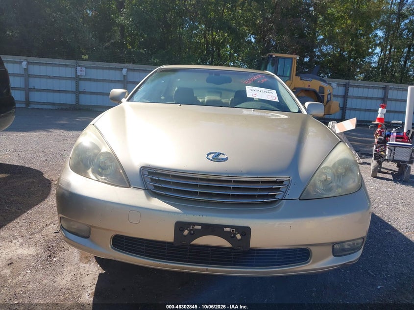 LEXUS ES 330 2004 VIN JTHBA30GX40002458