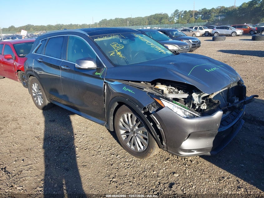 Vin: 3pcaj5bb2rf104954, lot: 46803093, infiniti qx50 luxe awd 20241