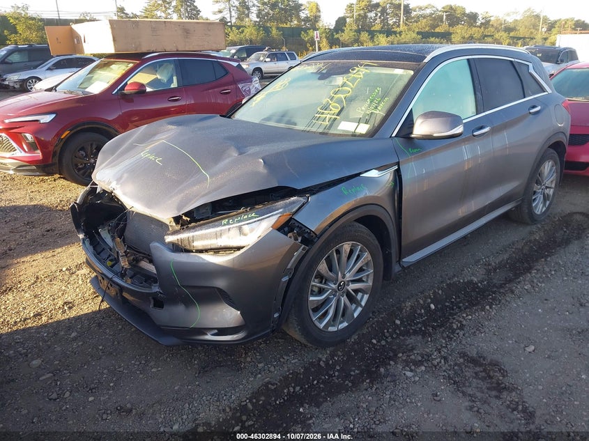 Vin: 3pcaj5bb2rf104954, lot: 46803093, infiniti qx50 luxe awd 20242