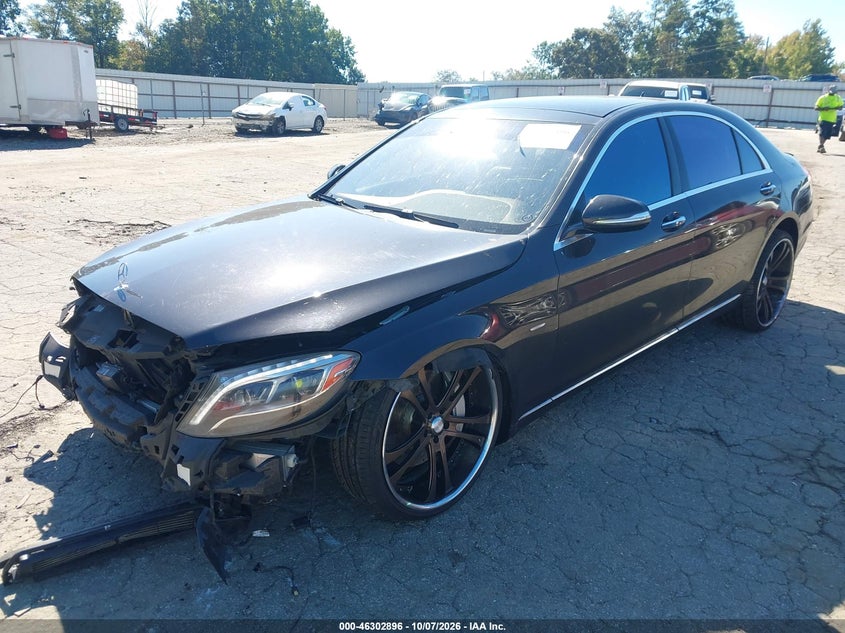 Vin: wddug8cb7ea008869, lot: 46803095, mercedes-benz s 550 20142