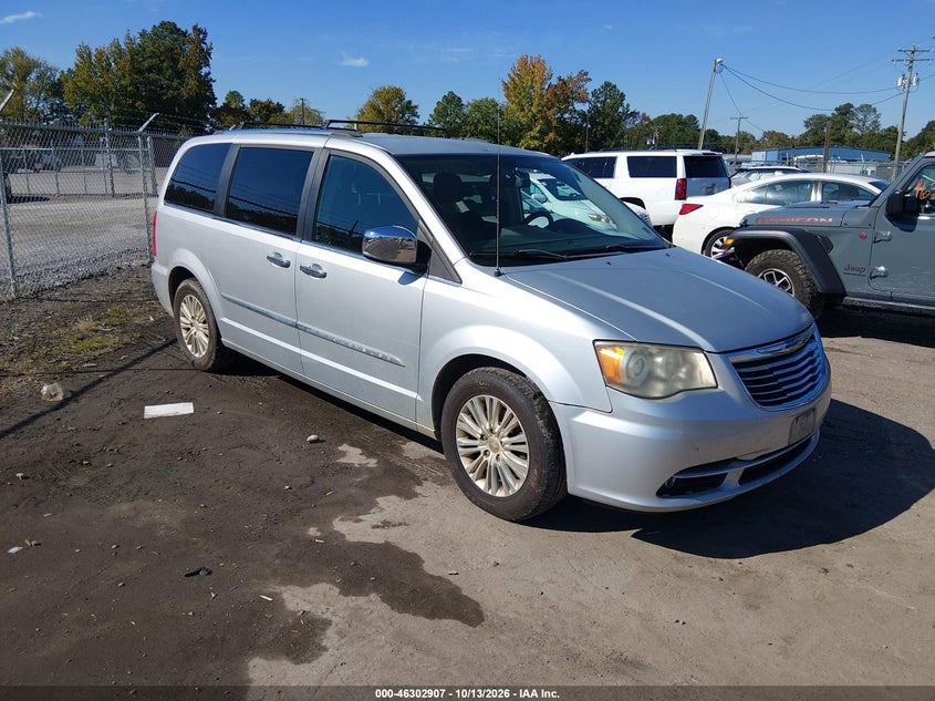 Vin: 2c4rc1ggxcr121314, lot: 46803106, chrysler town & country limited 2012 img_1