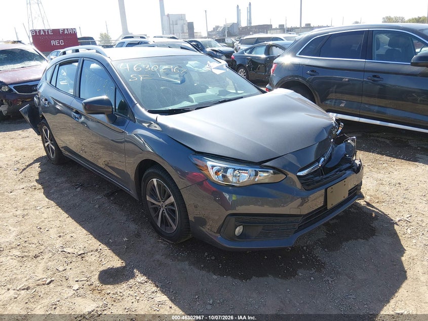 Vin: 4s3gtav63l3711896, lot: 46803166, subaru impreza premium 5-door 20201