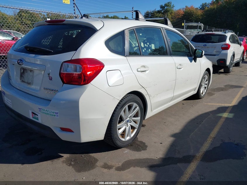 Vin: jf1gpac60fh268949, lot: 46803168, subaru impreza 2.0i premium 20154