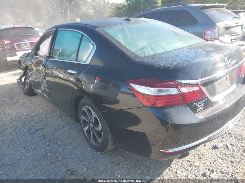 Vin: 1hgcr3f88ha003785, lot: 46803174, honda accord ex-l v6 20173