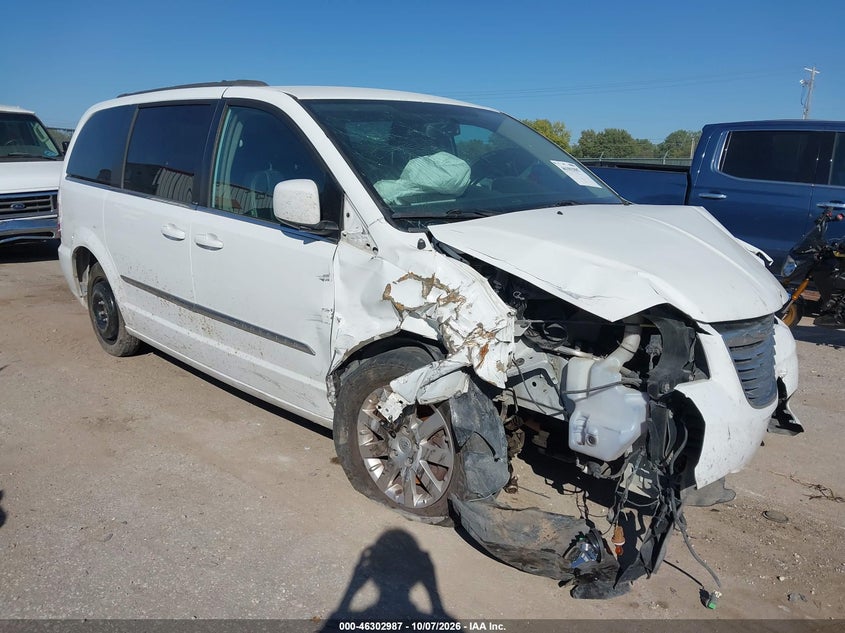 Vin: 2c4rc1bg8er295974, lot: 46803186, chrysler town & country touring 20141