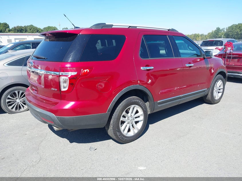 Vin: 1fm5k8d86egb56715, lot: 46803196, ford explorer xlt 20144
