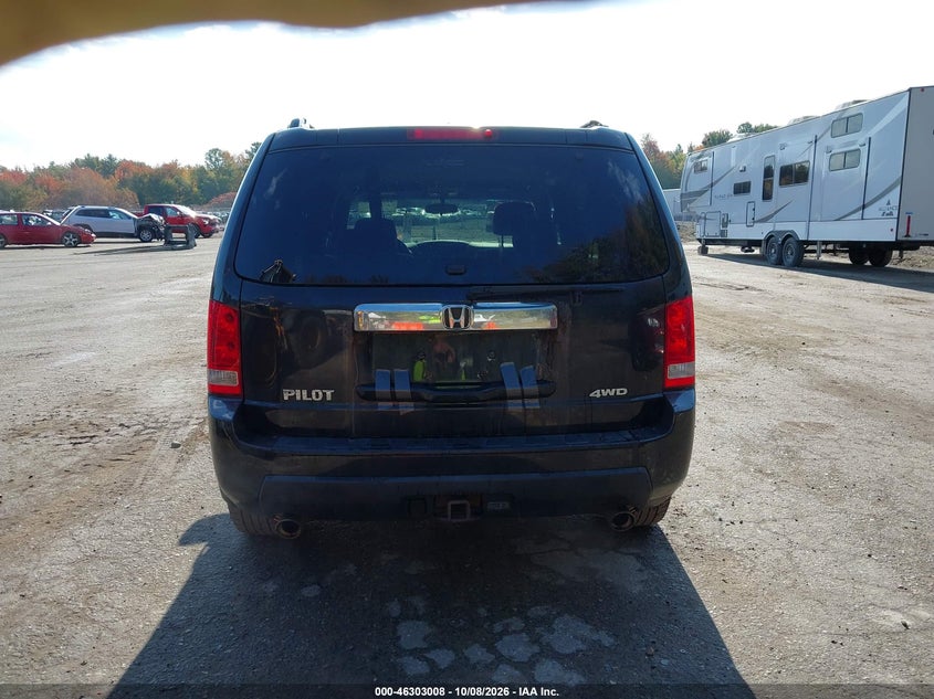HONDA PILOT 2011 VIN 5FNYF4H45BB037565