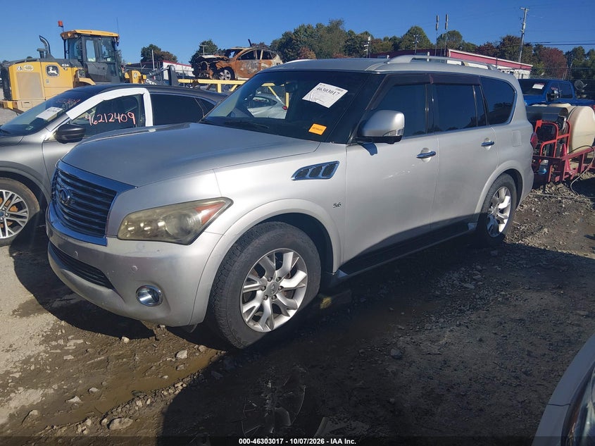 Vin: jn8az2ne7e9068250, lot: 46803216, infiniti qx80 20142