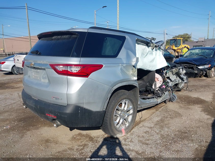 Vin: 1gnergkw5mj240416, lot: 46803230, chevrolet traverse fwd lt cloth 20214