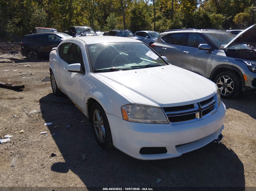 Vin: 1c3cdzcbxcn179095, lot: 46803231, dodge avenger sxt 2012 img_1
