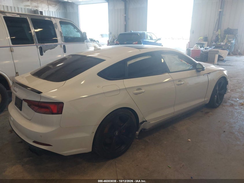Vin: wauc4cf53ka084203, lot: 46803237, audi s5 3.0t premium 20194