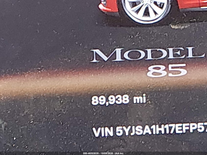 2014 TESLA MODEL S P85 · Фото 16