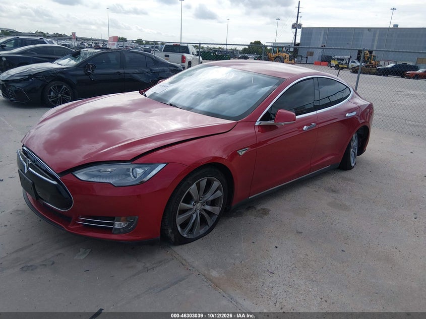2014 TESLA MODEL S P85 · Фото 2