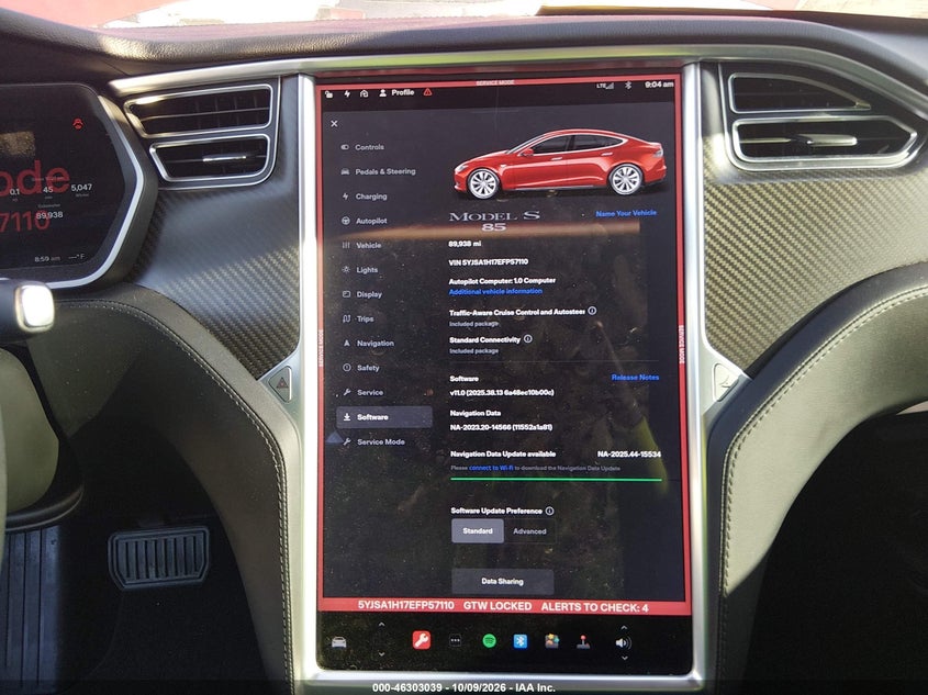 2014 TESLA MODEL S P85 · Фото 7