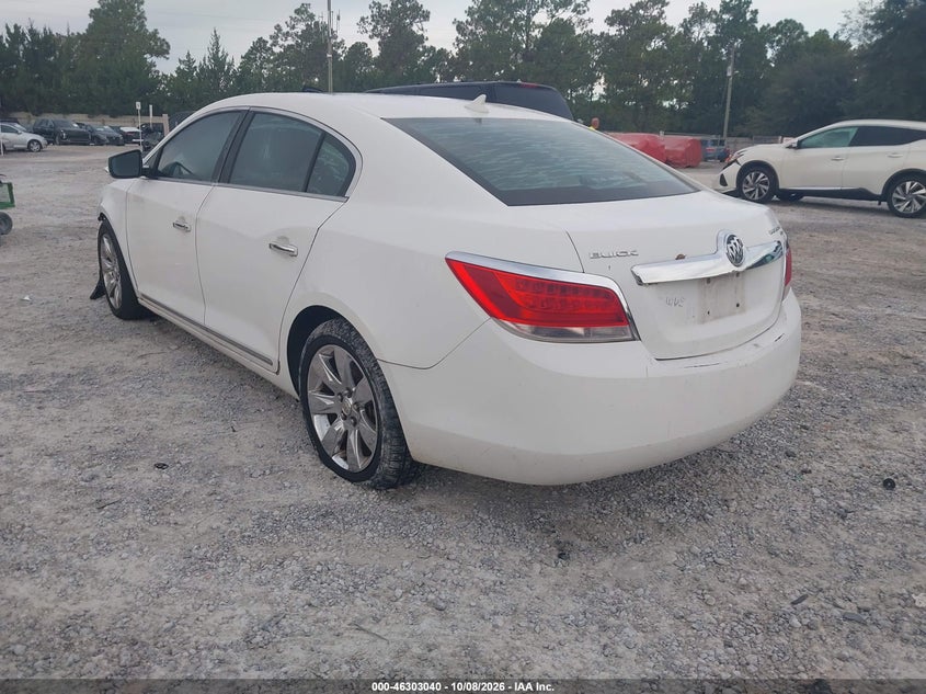 Vin: 1g4gc5ed5bf339010, lot: 46803239, buick lacrosse cxl 20113