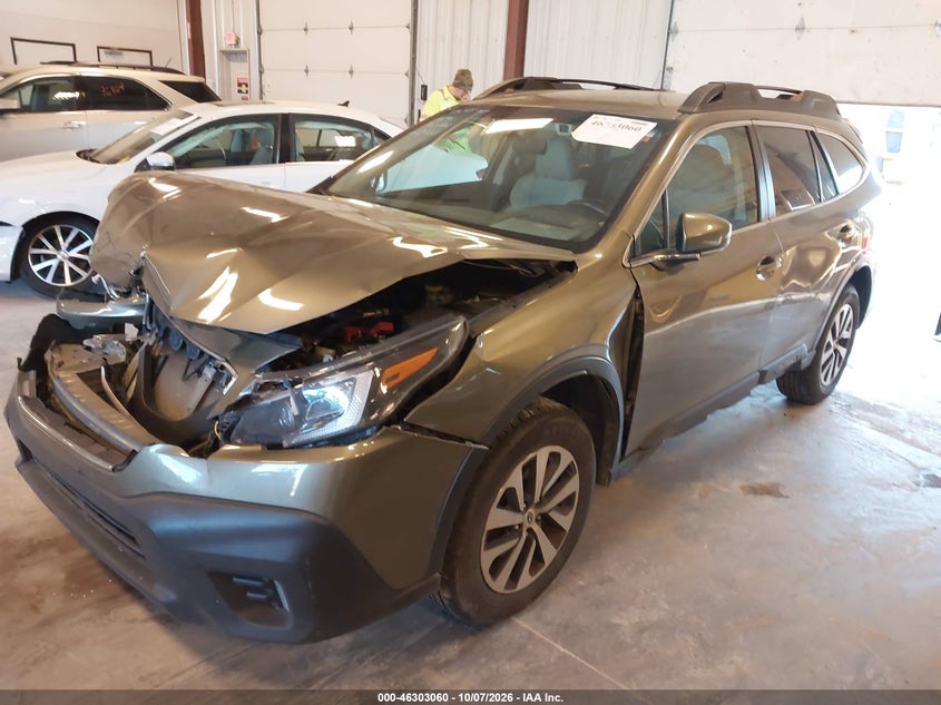 Vin: 4s4btadc4n3232435, lot: 46803259, subaru outback premium 20222