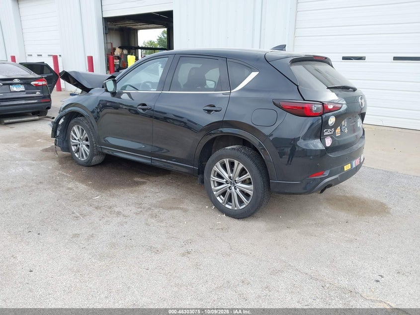Vin: jm3kfbxy4n0611078, lot: 46803274, mazda cx-5 2.5 turbo signature 20223