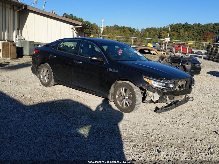 Vin: knagt4l33h5162316, lot: 46803277, kia optima lx 20171