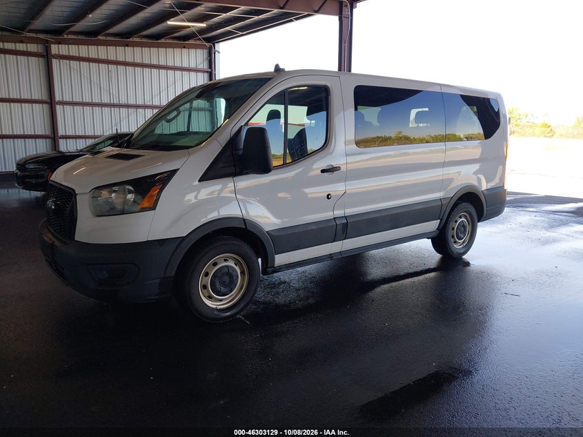 Vin: 1fmzk1y8xmkb03451, lot: 46803328, ford transit-150 passenger van xl 20212