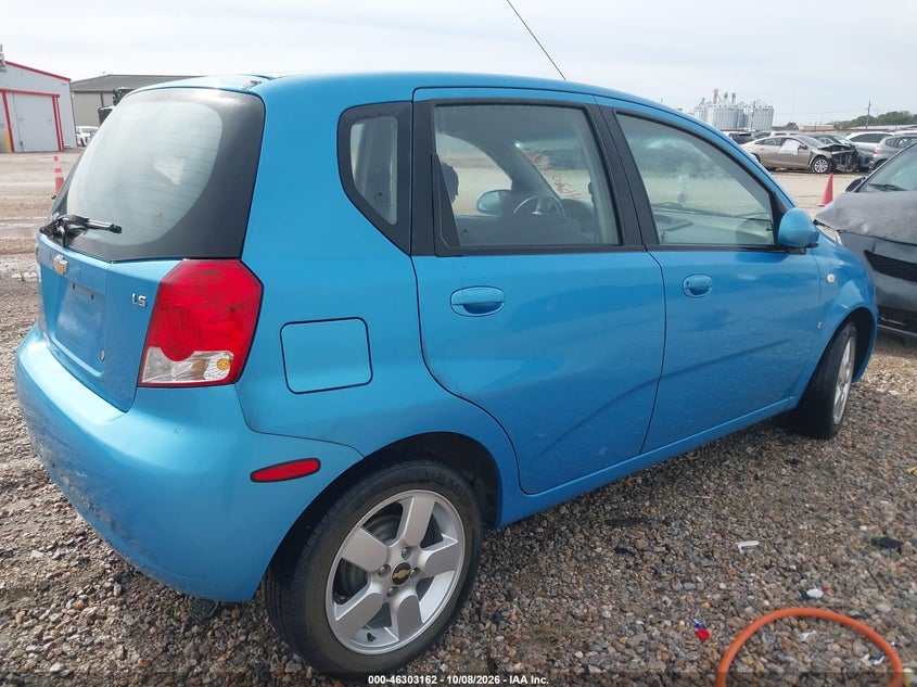 CHEVROLET AVEO 2007 VIN KL1TD66647B768425