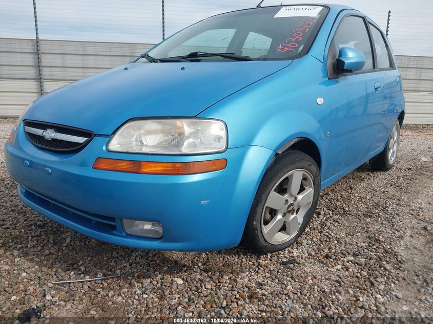 CHEVROLET AVEO 2007 VIN KL1TD66647B768425