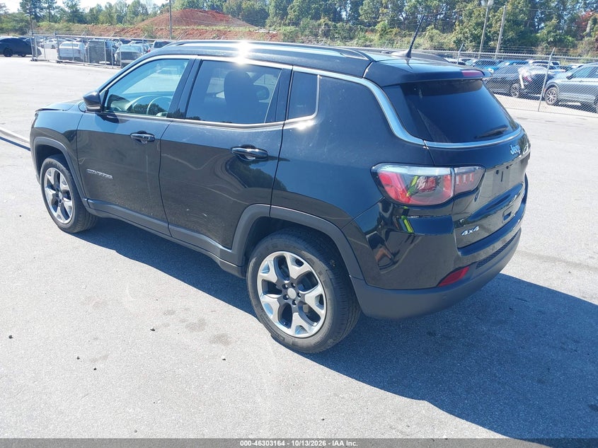 Vin: 3c4njdcb0kt747448, lot: 46803363, jeep compass limited 4x4 20193