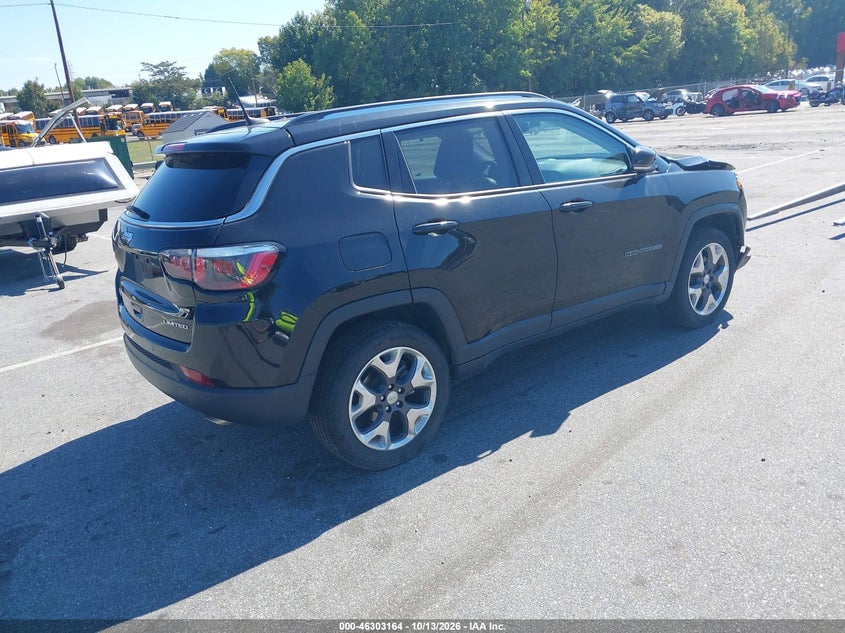 Vin: 3c4njdcb0kt747448, lot: 46803363, jeep compass limited 4x4 20194