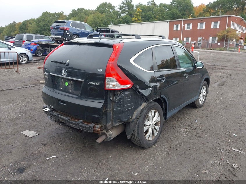 Vin: 2hkrm4h71dh631000, lot: 46803381, honda cr-v ex-l 20134