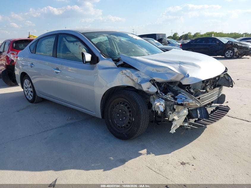 NISSAN SENTRA 2014, VIN 3N1AB7APXEY212617