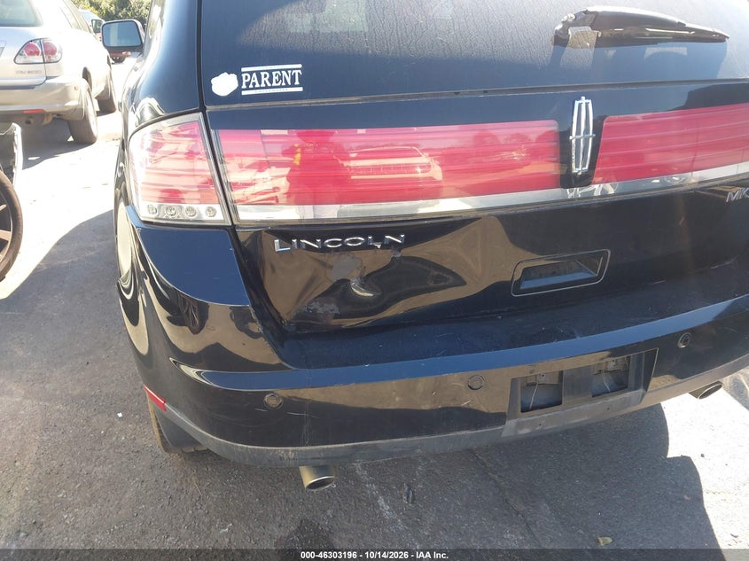 LINCOLN MKX 2008 VIN 2LMDU68C58BJ29160