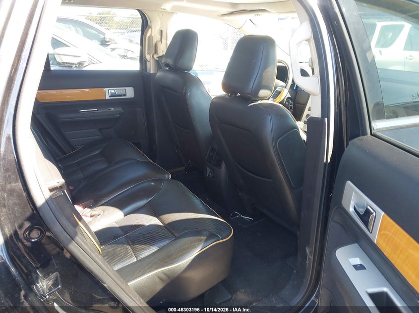 LINCOLN MKX 2008 VIN 2LMDU68C58BJ29160
