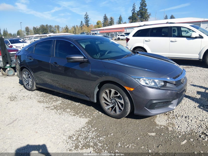 Vin: 19xfc2f70ge238546, lot: 46803417, honda civic ex 20161